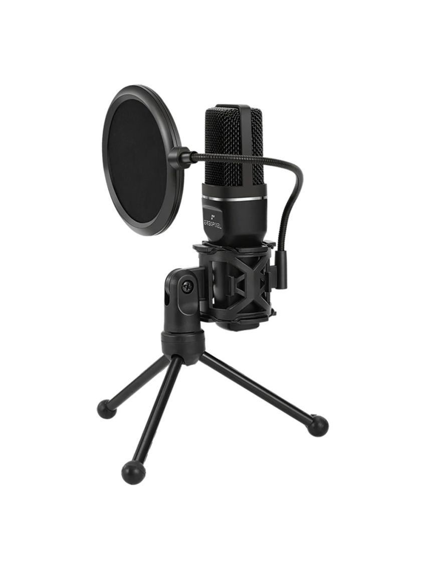 Ergopixel Condenser Microphone With Tripod - Black