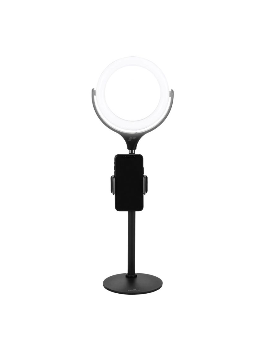 Ergopixel Desktop Tripod Stand With LED Ring Light - Black