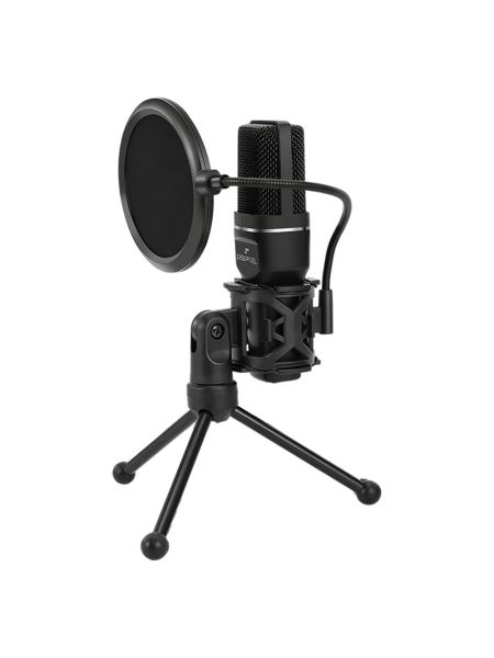 Ergopixel Condenser Microphone With Tripod - Black
