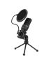 Ergopixel Condenser Microphone With Tripod - Black